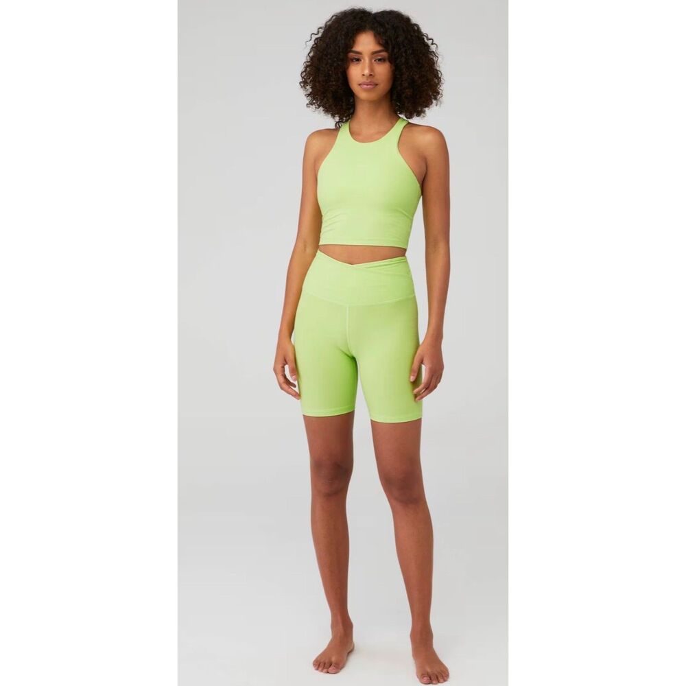 Beyond Yoga At Your Leisure High Waisted Bike Shorts Size Small